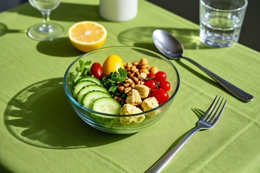 European Realistic Style Salad