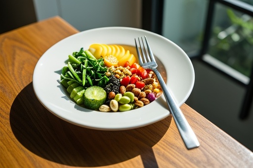Healthy Meal with Organic Ingredients