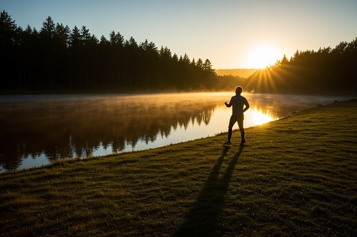 Sunrise Jogging