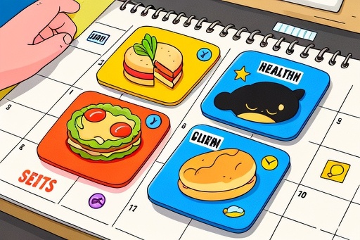 Chart Comparing Healthy Habits