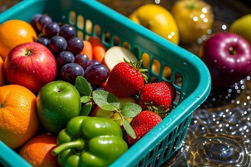 Colorful Produce Basket