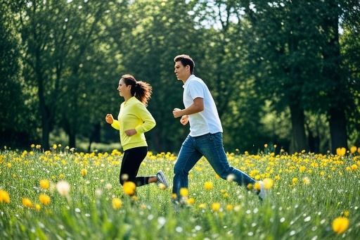 Jogging in the Park