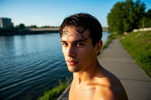 Jogging by the River