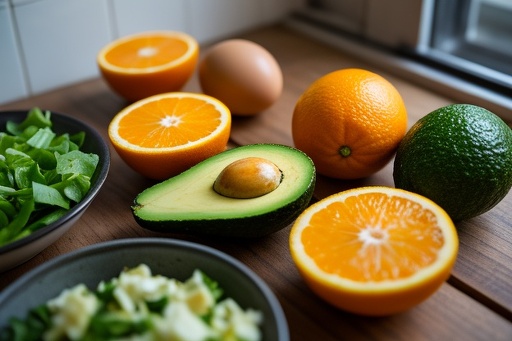 Healthy Meal Rich in Vitamin D European Style