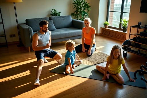 Home Fitness Routine Around the World