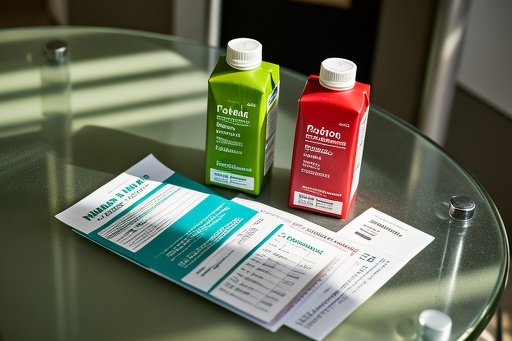 Comparing Nutrients in Two Products
